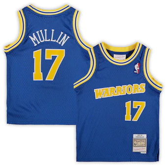 preschool mitchell and ness chris mullin royal golden state-330